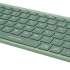 Клавиатура A4TECH Fstyler FBX51C,  USB, Bluetooth/Радиоканал, зеленый [fbx51c matcha green]